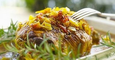 Фаршированная баранья лопатка