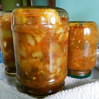 Юрча из кабачков в мультиварке на зиму