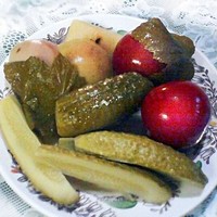 Соленые огурцы с яблоками на зиму