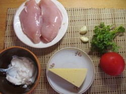 Отбивные из куриного филе с сыром в духовке Отбивные из куриного филе с сыром в духовке