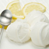 Лимонное мороженое домашнее