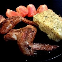 Запеканка из тёртого картофеля с сыром