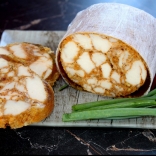 Куриная колбаса с желатином