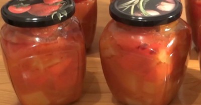 Салат из кабачков на зиму без стерилизации