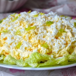 Салат Невеста с курицей