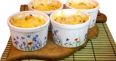 Жульен из лисичек