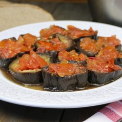 Баклажаны закуска с чесноком