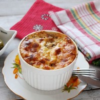 Мусака с фаршем и картофелем