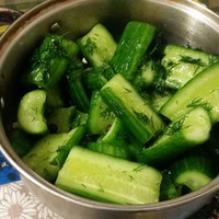 Малосольные огурчики в пакете и зимой и летом