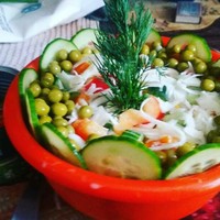 Салат легкий летний