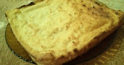 Творожно-яблочная запеканка