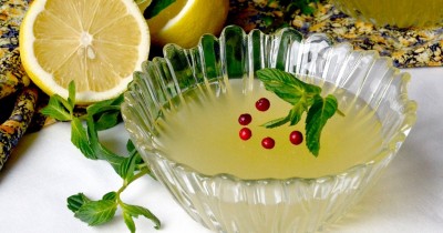 Лимонно-имбирное желе