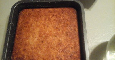 Творожная запеканка с манкой и ванилью