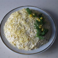 Салат Мужские Грезы с говядиной