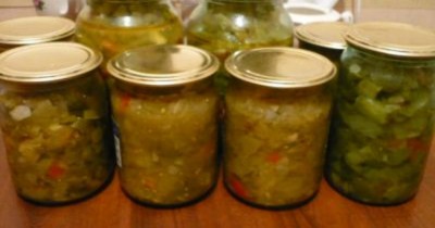 Салат На Зиму из помидоров и болгарского перца