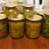 Салат На Зиму из помидоров и болгарского перца