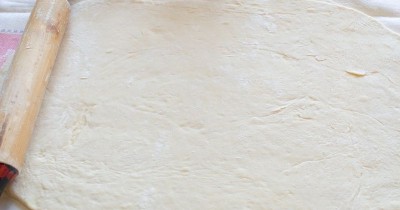 Дрожжевое тесто для яблочного штруделя