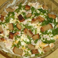 Салат Праздничный вкусный и недорогой