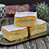 Песочный пирог с яблоками