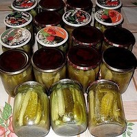 Огурцы в горчице в банке