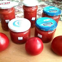 Заготовка из помидоров на зиму