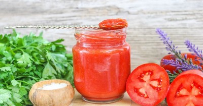 Томатная паста на зиму из помидор