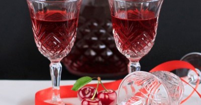 Вино из вишни без водки
