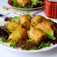 Куриные бедрышки с майонезом в духовке