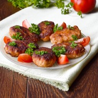 Рубленные котлеты из куриного филе