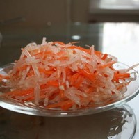 Салат из зеленой редьки с капустой картинки Салат из зеленой редьки с капустой картинки