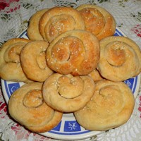 Булочки на скорую руку сладкие в духовке