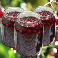 Вишня в собственном соку в духовке