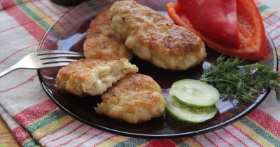 Куриные котлеты без сметаны и майонеза рубленные сочные