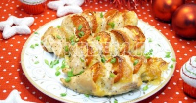 Запеченное куриное филе Праздничное