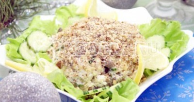 Салат Новогодняя горка