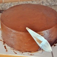 Ганаш под мастику для торта