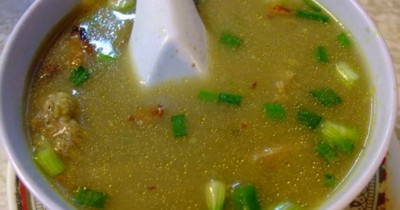 Суп из баранины по-индийски