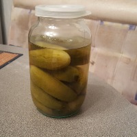 Маринованные огурцы ароматные