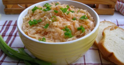 Тушеная капуста с рисом в мультиварке