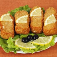 Постные рыбные котлеты из горбуши
