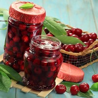 Вишня в собственном соку с косточками