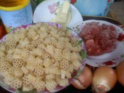 Мясная запеканка из макарон с фаршем в духовке Мясная запеканка из макарон с фаршем в духовке