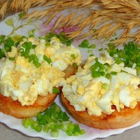 Салат яйцо чеснок майонез