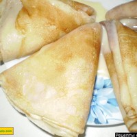 Сладкие блины на кефире и разрыхлители