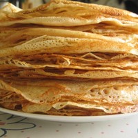 Пышные блины на сметане
