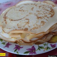 Блины сладкие на молоке