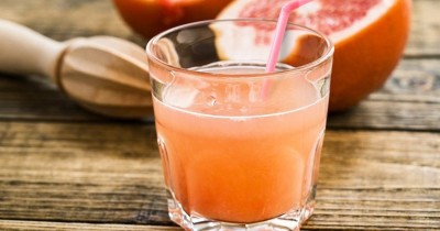 Вода с соком грейпфрута