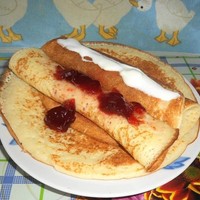 Блины на дрожжах и молоке