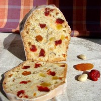Ореховый кекс с грецкими орехами и сухофруктами