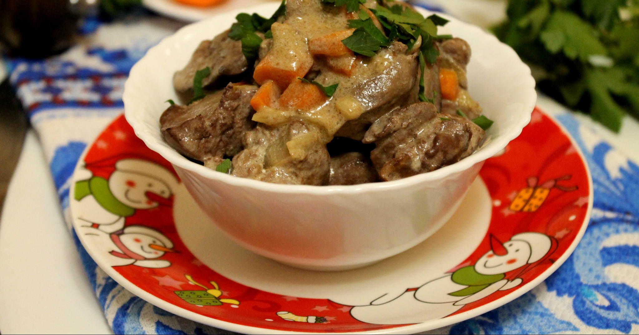 Рецепт куриной печени в сметане с луком пошагово Рецепт куриной печени в сметане с луком пошагово